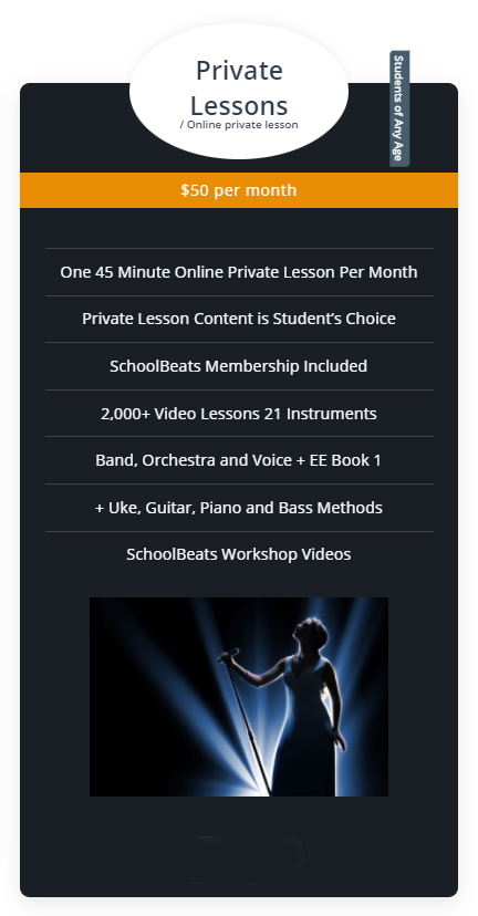 Private Lessons Membership Sessions Academy